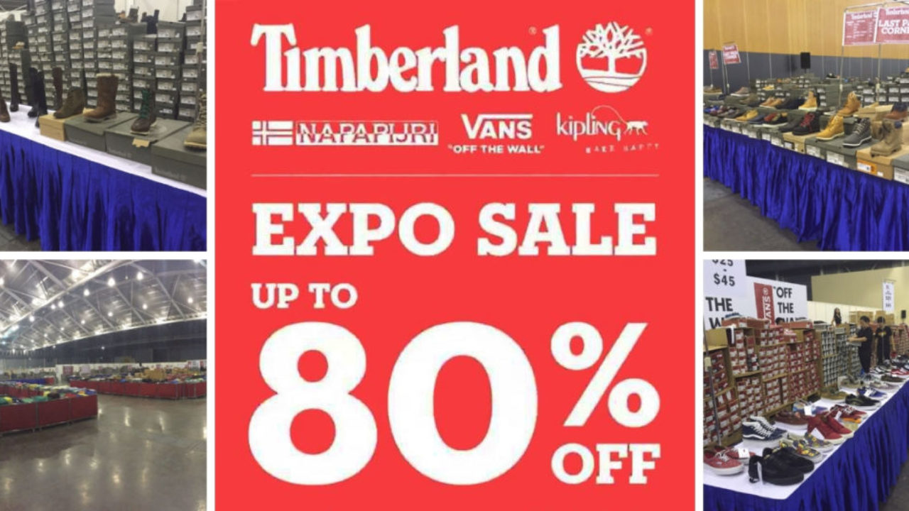 timberland expo sale 2018