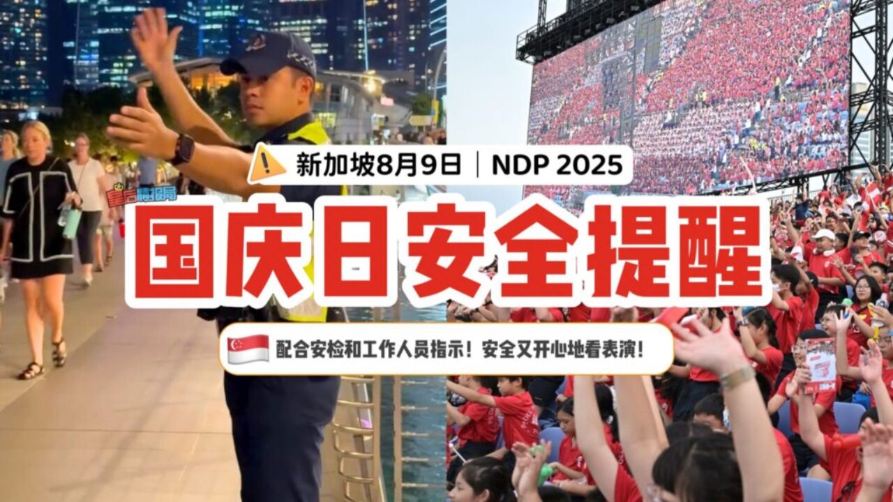 🇸🇬🎆 8月9日国庆日烟火秀注意事项⚠️ - 🇸🇬新加坡省钱皇后-皇后情报局